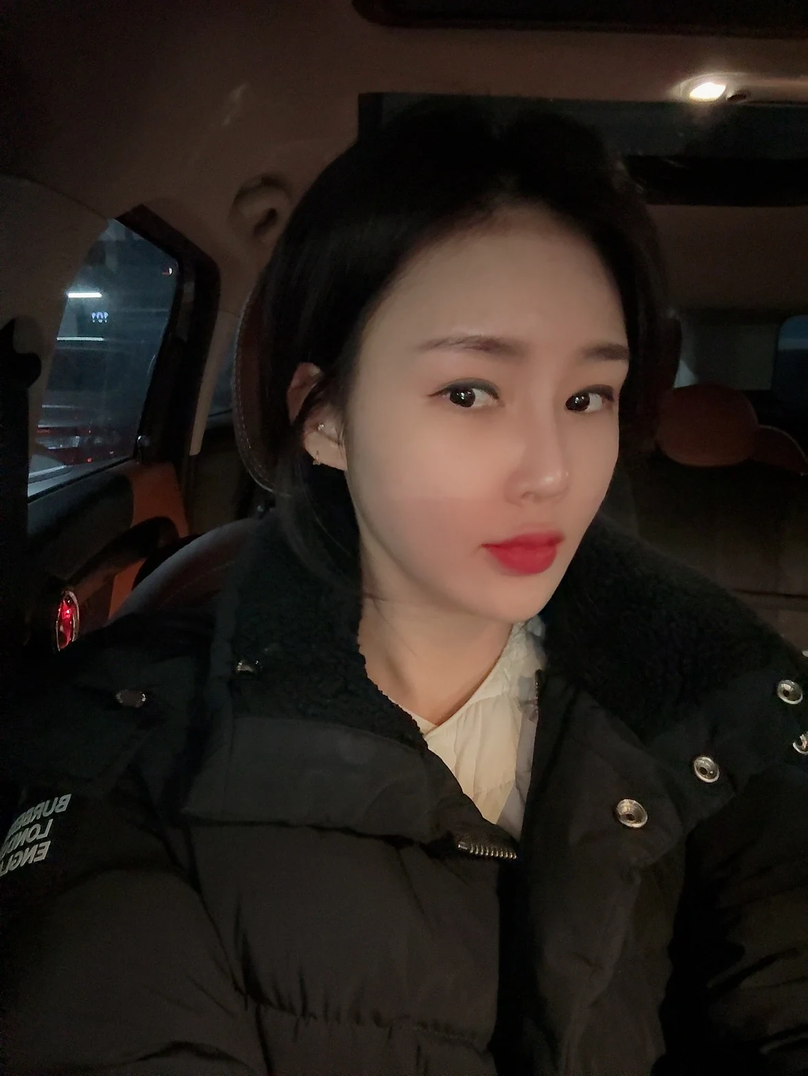 Revision double-eyelid surgery and Wonder canthoplasty: three-month follow-up · Case 043 at Answer Plastic Surgery. One month: angled view of the eye area, supplied by Answer Plastic Surgery for case ANS-043.