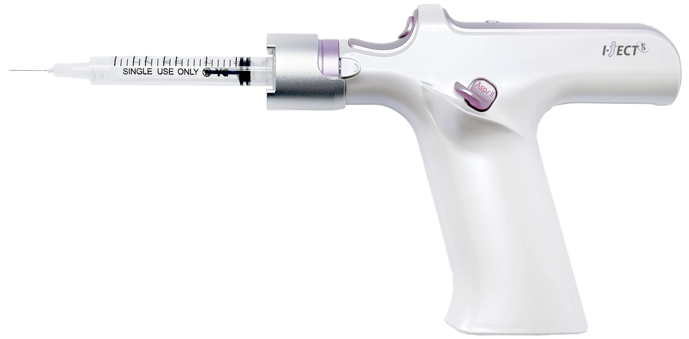 i-JECT injector shown in Merry Plastic Surgery’s equipment collection